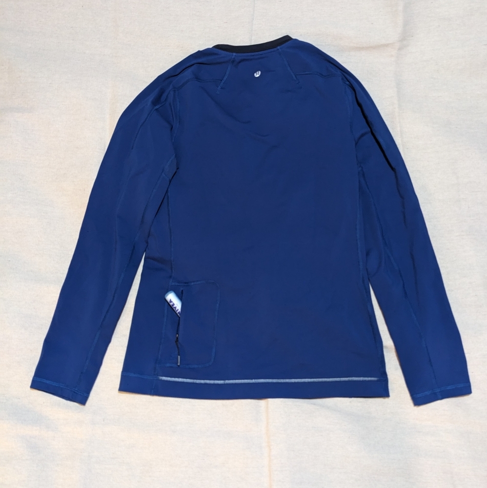 2 for $50! Lululemon Running performance long sleeve mens S - Picture 4 of 7